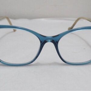 Face A Face Blue Women’s Glasses with Pink Accent